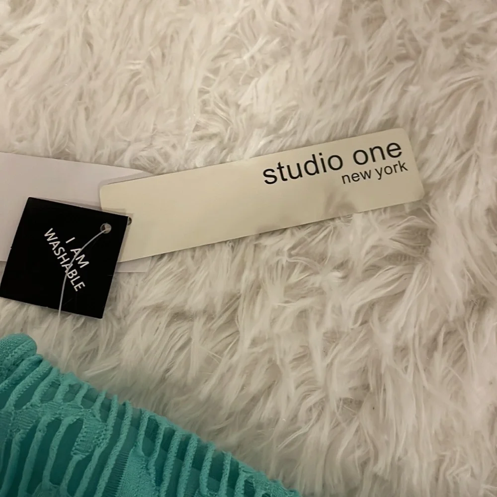 STUDIO One NY NWT Women's Mint Lace Dress Sleeveless Resort Wear Size 4